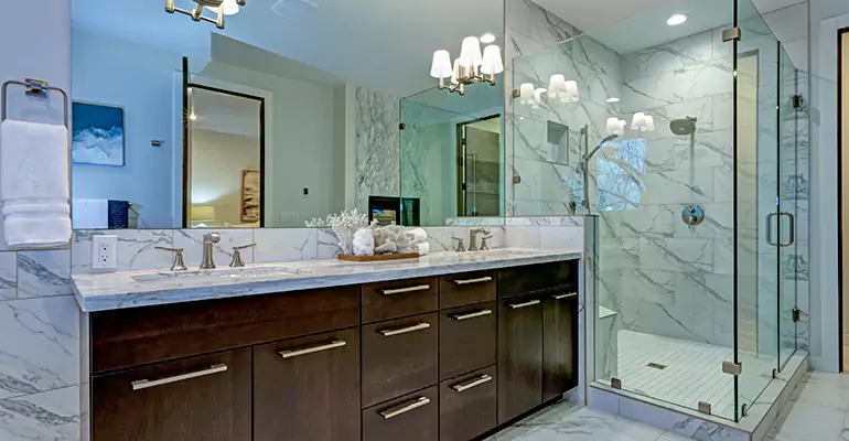 Partial Bathroom Reconstruction in Taylorville